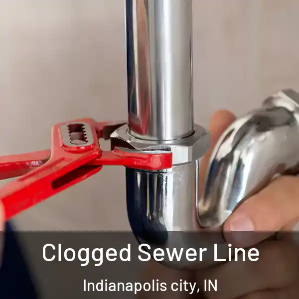  Clogged Sewer Line Indianapolis city, IN