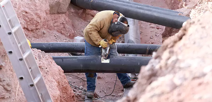 Water Line Replacement in Indianapolis city